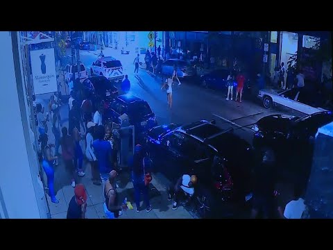 Surveillance video of Over-the-Rhine mass shooting