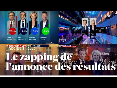 Pr&eacute;sidentielle : comment les cha&icirc;nes TV ont annonc&eacute; les r&eacute;sultats &agrave; 20 heures