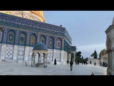 Peaceful call for prayer Muezzin, Adhan, Ezan, Jerusalem, Al Aqsa Mosque