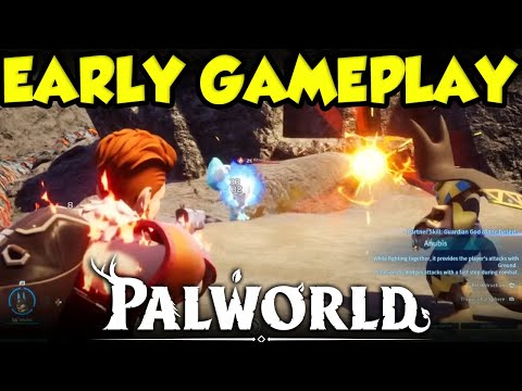 EARLY ACCESS PALWORLD GAMEPLAY!