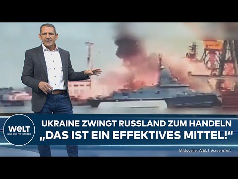 PUTINS KRIEG: R&uuml;ckzug von Russland aus Schwarzem Meer! Taktik der Ukraine zeigt Wirkung