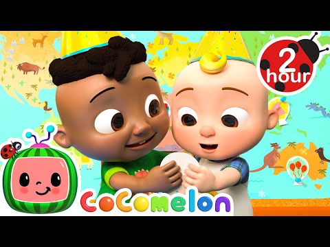 Happy New Year JJ | COCOMELON 🍉| Family Time! 👨&zwj;👩&zwj;👦 | MOONBUG KIDS |  Songs for Kids