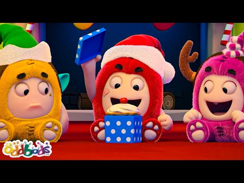 ? Pass The Christmas Parcel! ?| Baby Oddbods | Funny Comedy Cartoon Episodes for Kids