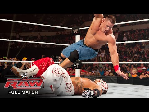 FULL MATCH - Rey Mysterio vs. John Cena &ndash; WWE Title Match: Raw, July 25, 2011