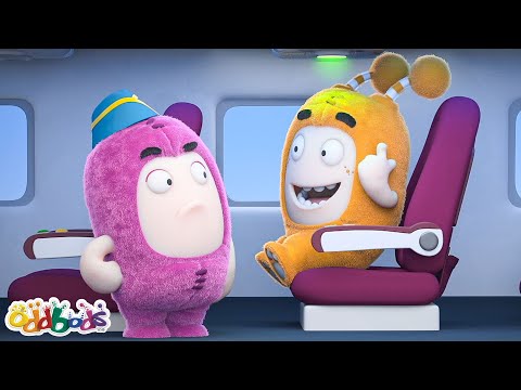 Slicks im Flugzeug | Oddbods Deutsch | Cartoon For Kids