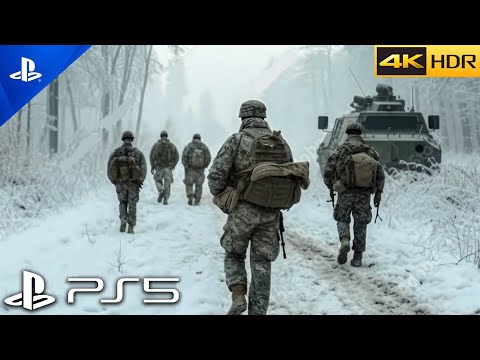 Battle Of The Bulge | Immersive Realistic ULTRA Graphics Gameplay[4K 60FPS HDR]PS5 Call of Duty