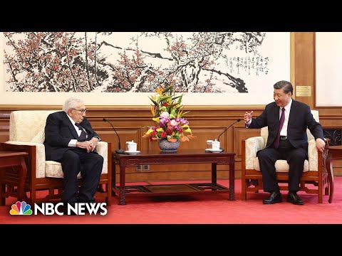 &lsquo;I have great respect for you&rsquo;: Xi Jinping welcomes Henry Kissinger to Beijing