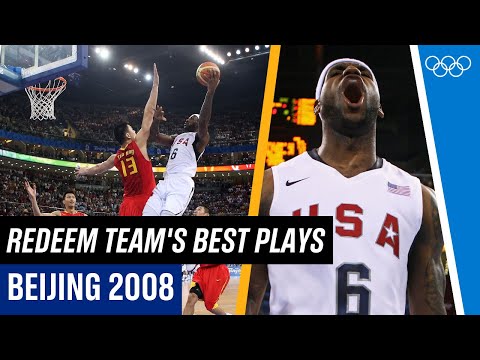 The REDEEM TEAM's Best Plays at Beijing 2008 ???