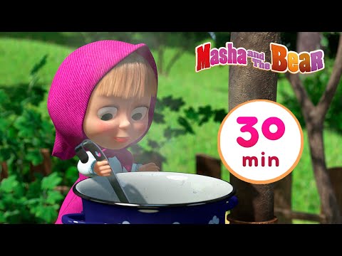 Masha and the Bear 🤣🤸 YES, IT'S RECESS! 🤸🤣 Best 30 min ⏰ cartoon collection 🎬 Jam Day День варенья