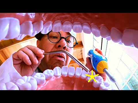 Last to Leave the Dentist Ellie vs Jimmy | Ellie Sparkles Show