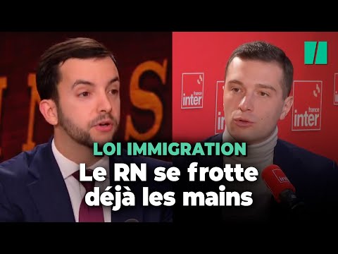 Le Rassemblement national savoure d&eacute;j&agrave; sa &laquo; victoire id&eacute;ologique &raquo; sur l&rsquo;immigration