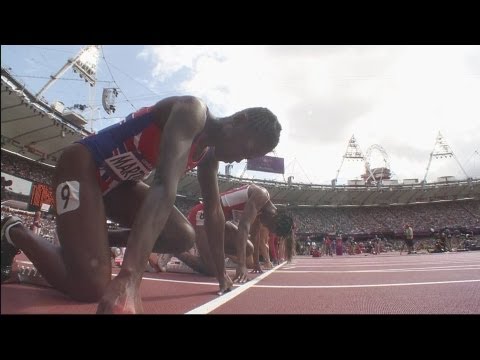 Women's 100m Preliminary Qualification - Heats - London 2012 Olympics