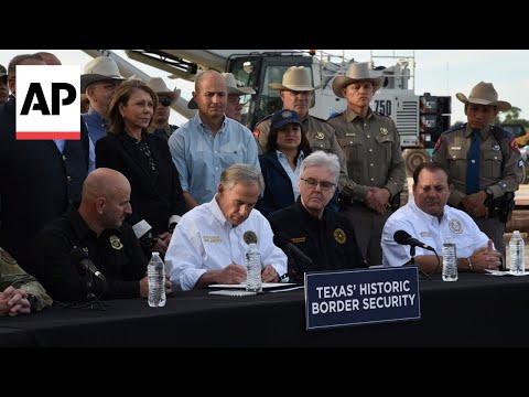 Texas governor signs bill that lets police arrest migrants who enter the US illegally