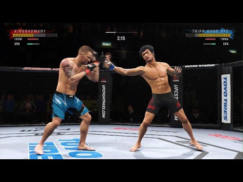 EA SPORTS UFC 4 чотко сломал