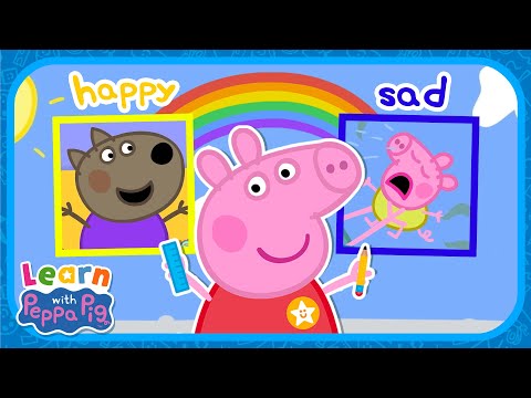 Understanding Feelings With Peppa Pig 😊 Educational Videos for Kids 📚 Learn With Peppa Pig