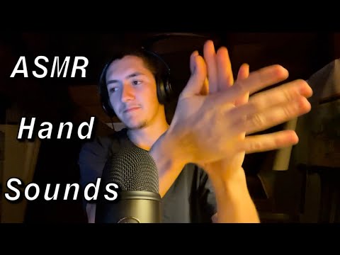 Lo-Fi ASMR | hand sounds &amp; some mouth sounds