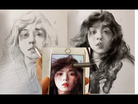 Unvealing the Amazing Secret for Drawing the Perfect Portrait with the Loomis Method!