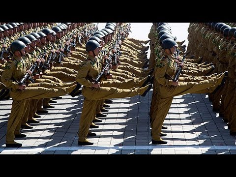 North Korea stages massive parade but focuses on economy instead of missiles