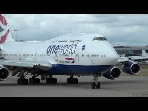 British Airways says goodbye to G-CIVD - The first of its last 747 jumbo jets