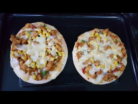 Homemade Chicken Cheese Pizzas &amp; French Fries for Muhammad Abdullah Faheem by Papa Umer Faheem (MBA)