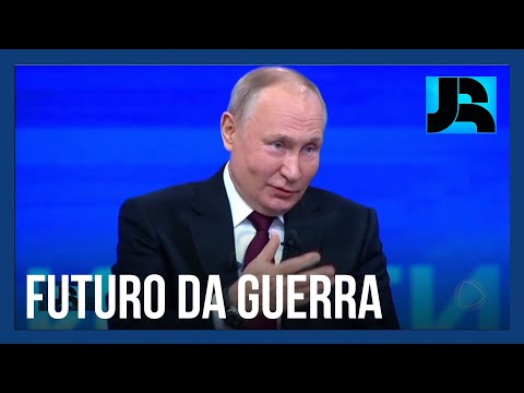 Vladimir Putin afirma que conflito na Ucr&acirc;nia s&oacute; vai acabar com a vit&oacute;ria da R&uacute;ssia