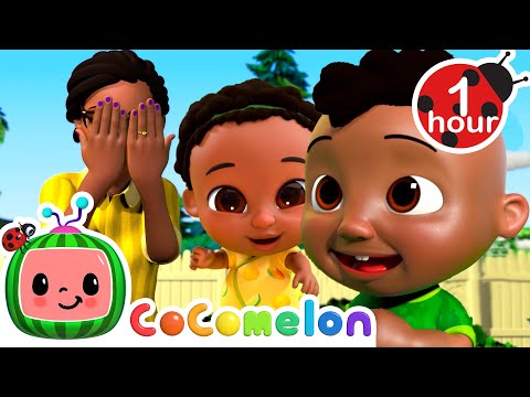 Peekaboo With Mom! |1 Hour of Cody &amp; JJ! It's Play Time! CoComelon Kids Songs and Games