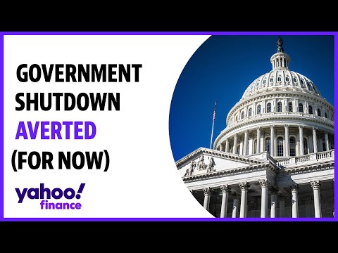 Government shutdown averted: Yahoo Finance breaks down the timeline to keep the US government open