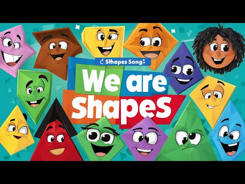 Sing along Shapes Song - with lyrics (featuring Debbie Doo)