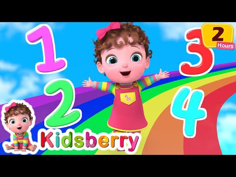 Numbers Song | Learn Counting + More Nursery Rhymes and ABC Song | Baby Songs - Kidsberry