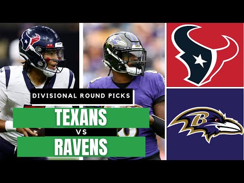 TEXANS vs. RAVENS | EXPERT Picks for NFL Divisional Round | Beat the Closing Number