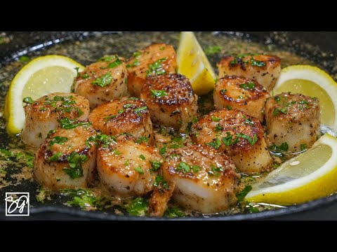 The Secret to Making Perfect Savory Butter Garlic Scallops