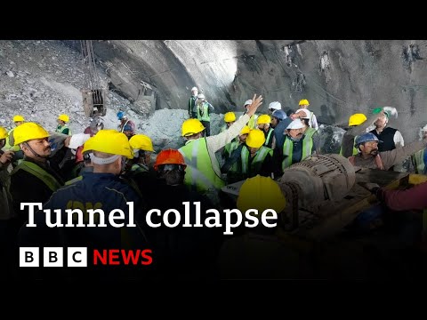 India tunnel collapse: Rescue efforts continue in Uttarakhand - BBC News