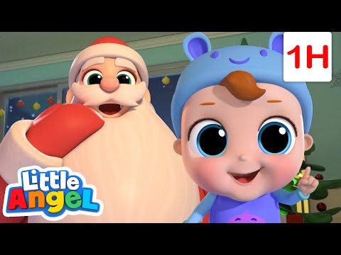 Sing Along to Jingle Bells! 🎄🔔 | Little Angel | Express Yourself! - Moonbug Kids