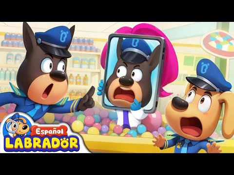 🔍Sheriff Labrador - Cuidado con el Intercambio de Caras de IA | Videos para Ni&ntilde;os | BabyBus Espa&ntilde;ol