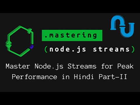 🔥#17 Unleashing the Power: Master Node.js Streams with Pipe function: Read, Write Streams PART- II