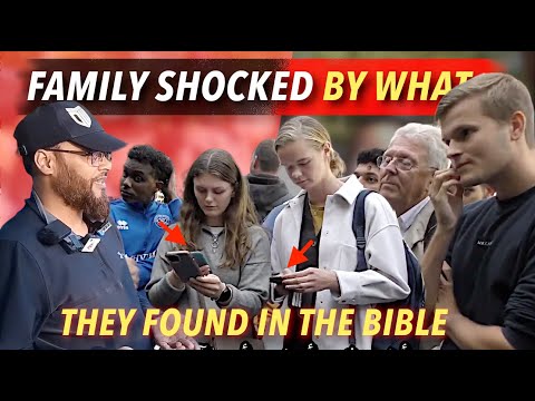 FAMILY SHOCKED BY WHAT THEY FOUND IN THE BIBLE SPEAKERS CORNER