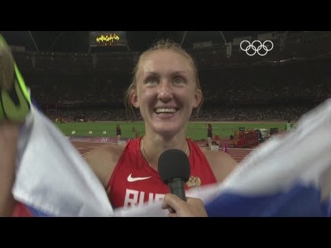 Women's 3000m Steeplechase Final - Highlights &amp; Interviews - London 2012 Olympics