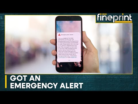 India tests emergency alert system | World News | WION Fineprint