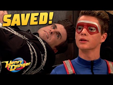 Henry Saves Captain Man &amp; Gets A Kiss! &lsquo;Double O Danger&rsquo; | Henry Danger