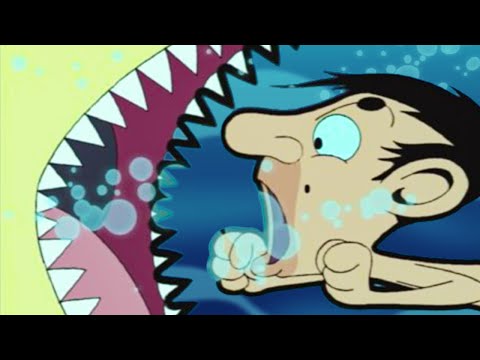 SHARK ATTACK! | Mr Bean | Cartoons For Kids | WildBrain Kids