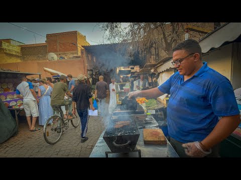 Simple eat very cheap in Marrakech