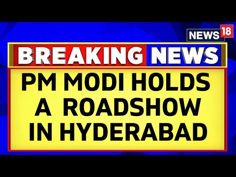 PM Modi News | PM Modi Takes a Jibe At KCR Government | PM Modi Roadshow | Telangana Politics