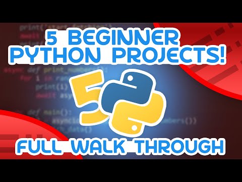 5 Mini Python Projects - For Beginners