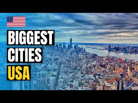 Top 10 Biggest Cities in USA | Largest Cities by Population 2023