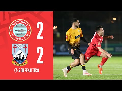 Worthing 2-2 Littlehampton Town (4-5 penalties) | Highlights