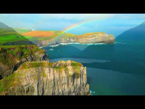 Ireland Relaxing Music, Piano and Flute Relaxation Music, Irish Landscapes &amp; Nature, Soothing Music