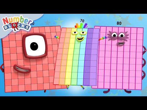 Numberblocks em Portugu&ecirc;s Brasil| Desenhos Animados | Hor&aacute;rio de ver&atilde;o