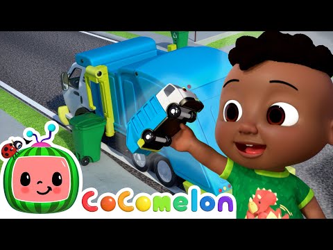 Wheels on the Bus (Recycling Truck)  | CoComelon - Cody's Playtime | Songs for Kids &amp; Nursery Rhymes