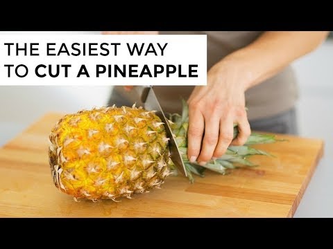 HOW TO CUT A PINEAPPLE | Clean &amp; Delicious