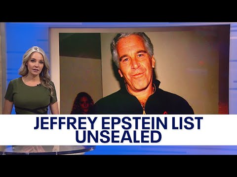 Jeffrey Epstein list: Court unseals names